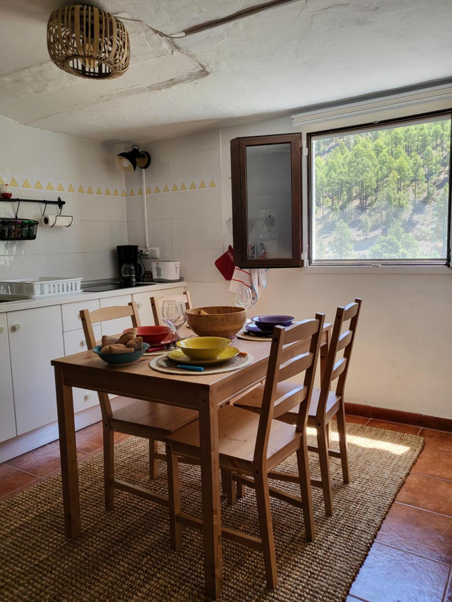 Casa Rural Los Pinares El Juncal De Tejeda 外观 照片